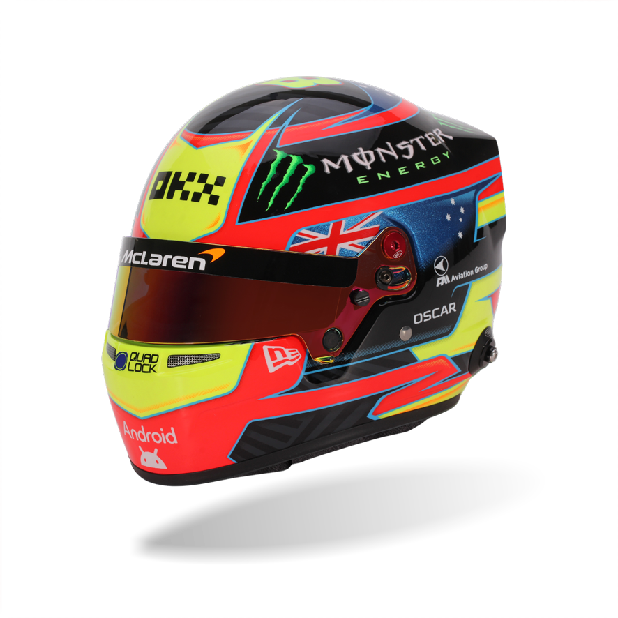 BELL Mini Helmet Casque 1:2 - Oscar Piastri - McLaren Formula 1 Team - 2025