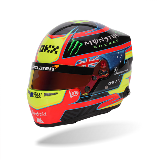 BELL Mini Helmet Casque 1:2 - Oscar Piastri - McLaren Formula 1 Team - 2025