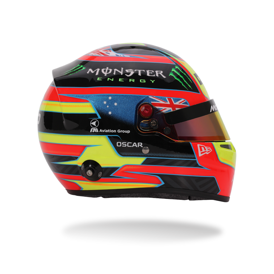 BELL Mini Helmet Casque 1:2 - Oscar Piastri - McLaren Formula 1 Team - 2025