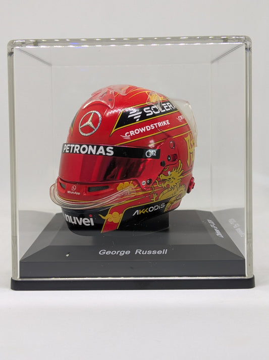 Spark 5HF157 Casque 1:5 - George Russell - Mercedes-AMG Petronas F1 Team - Chinese GP 2024
