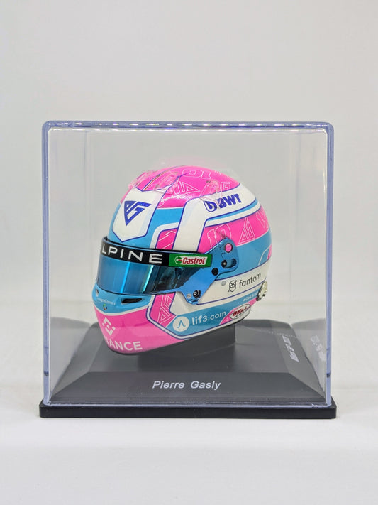 Spark 5HF105 Casque 1:5 - Pierre Gasly - BWT Alpine - Miami GP 2023