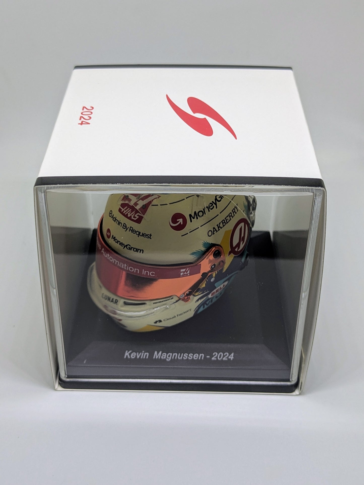 Spark 5HF150 Casque 1:5 - Kevin Magnussen - Haas 2024