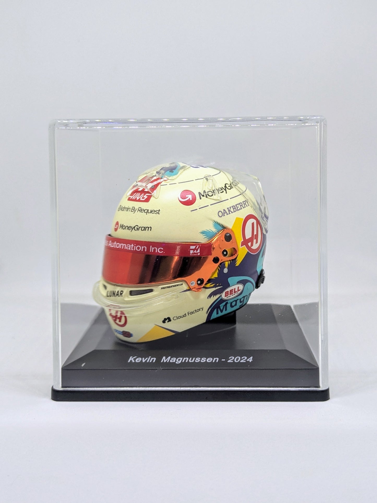 Spark 5HF150 Casque 1:5 - Kevin Magnussen - Haas 2024