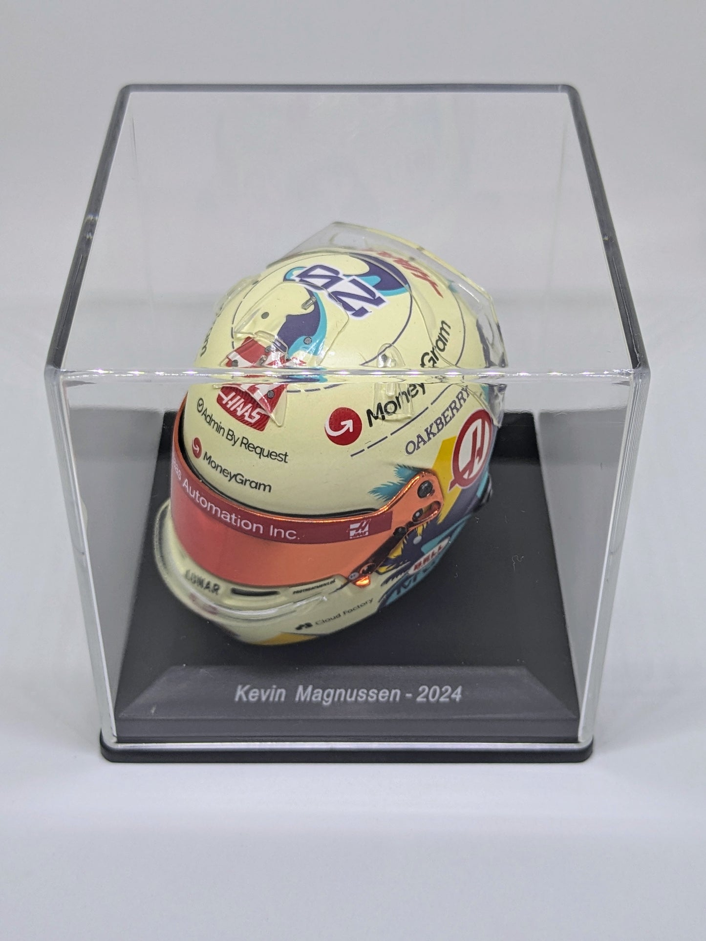 Spark 5HF150 Casque 1:5 - Kevin Magnussen - Haas 2024