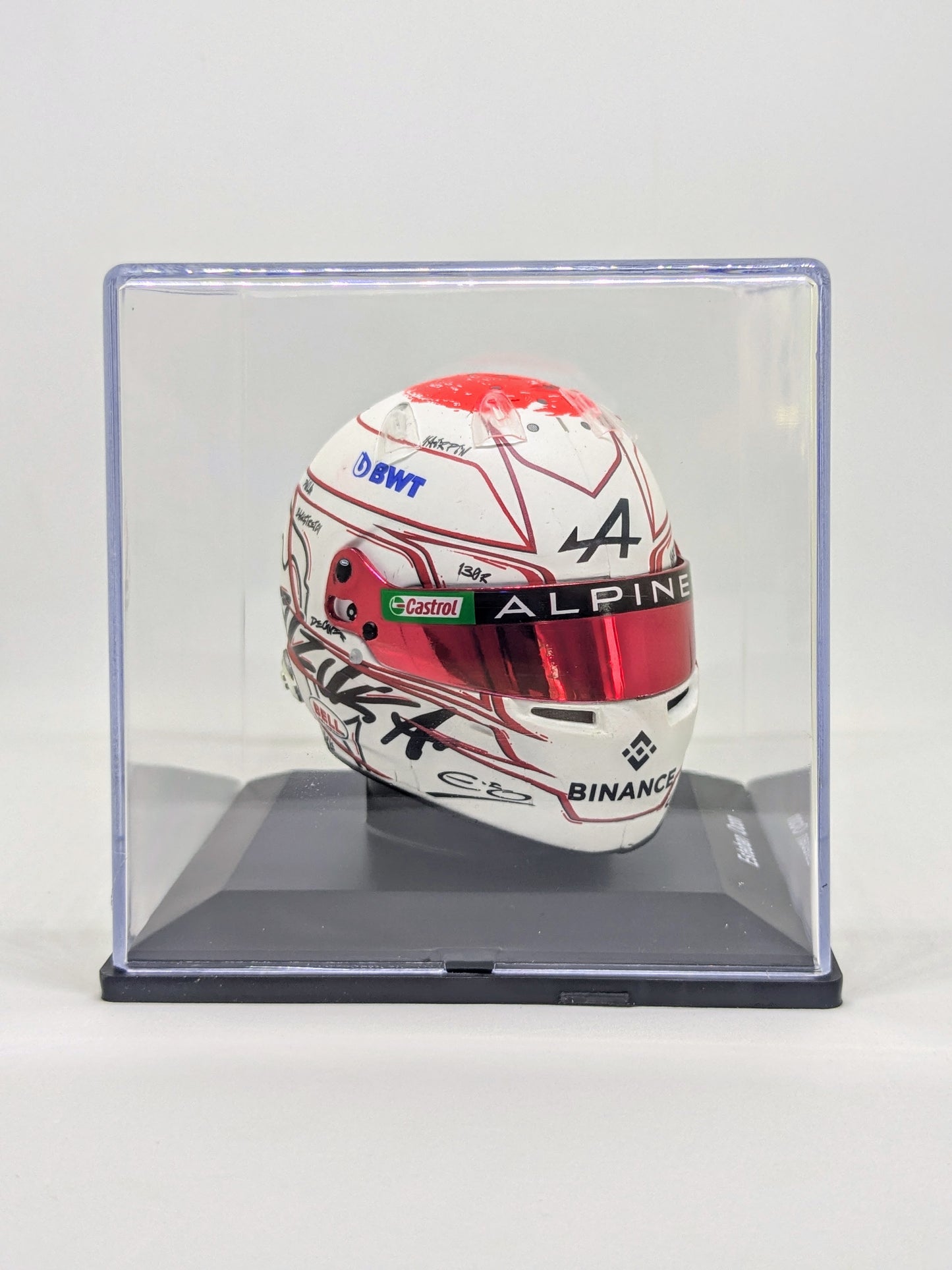 Spark 5HF126 Casque Esteban Ocon 1/5 - BWT Alpine F1 Team - Japanese GP 2023