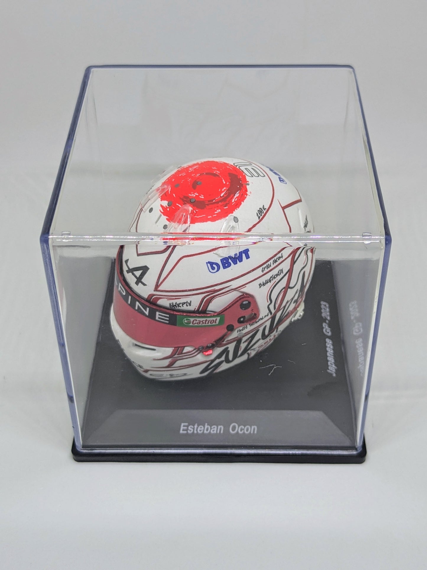 Spark 5HF126 Casque Esteban Ocon 1/5 - BWT Alpine F1 Team - Japanese GP 2023