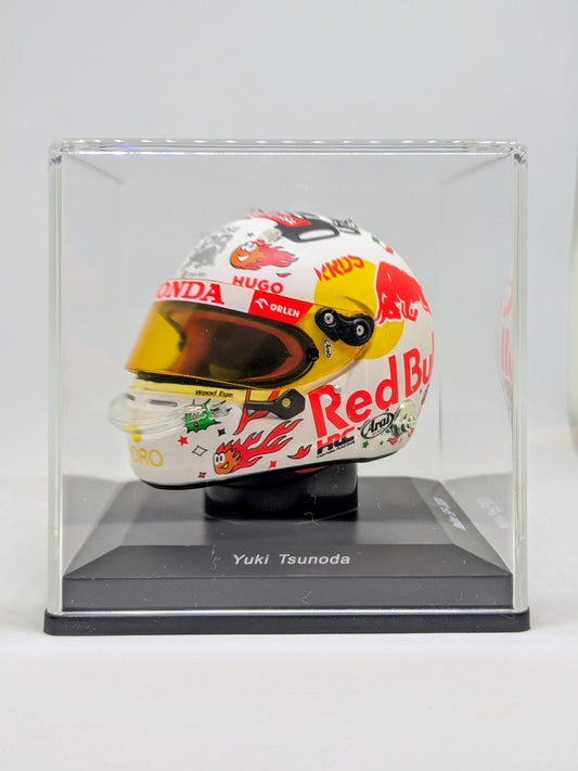 Spark 5HF169 Casque 1:5 - Yuki Tsunoda - Visa Cash App RB Formula One Team - Italian GP 2024