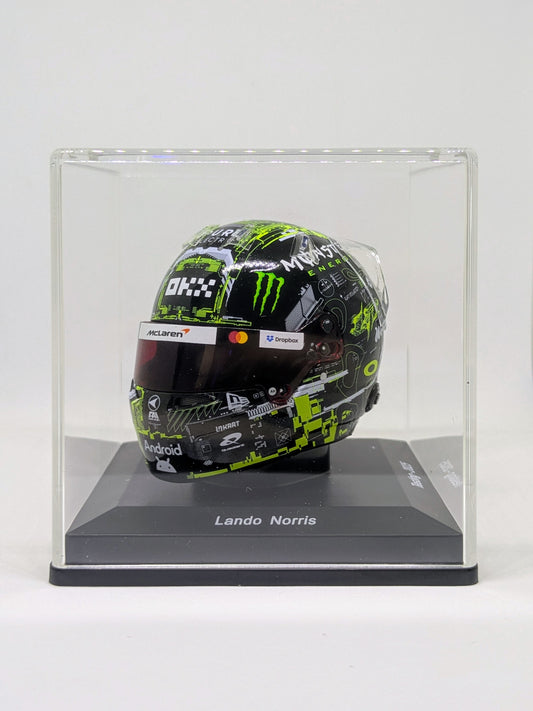 Spark 5HF187 Helmet 1:5 - Lando Norris - McLaren Testing 2025