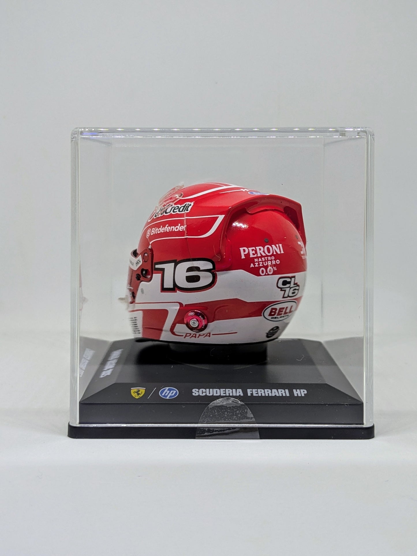 Looksmart LSHEL009 Casque 1:5 - Charles Leclerc – Scuderia Ferrari HP 2025 Season