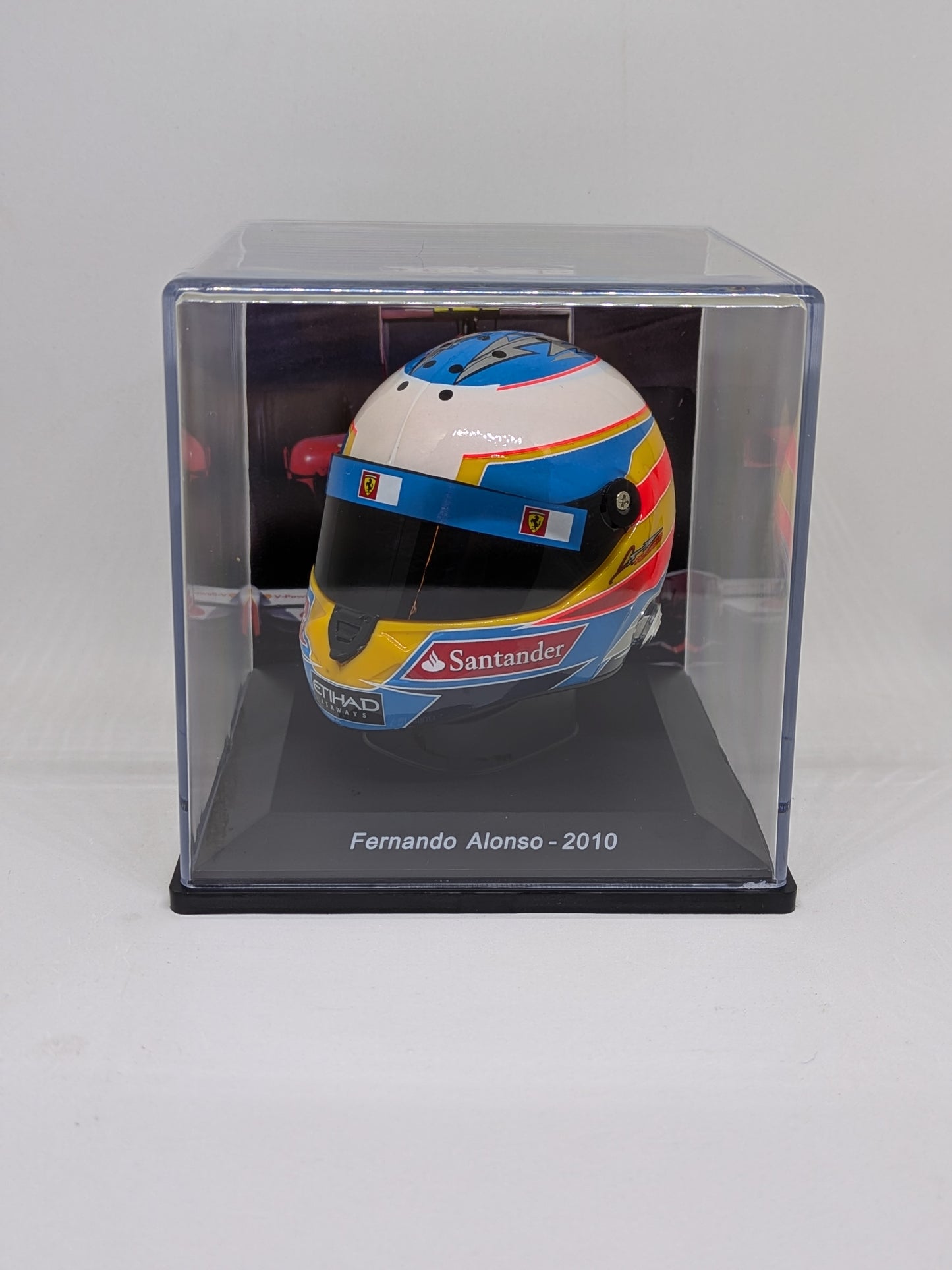 Spark Editions MW8ALA0036 Casque 1:5 - Fernando Alonso - Scuderia Ferrari - 2010
