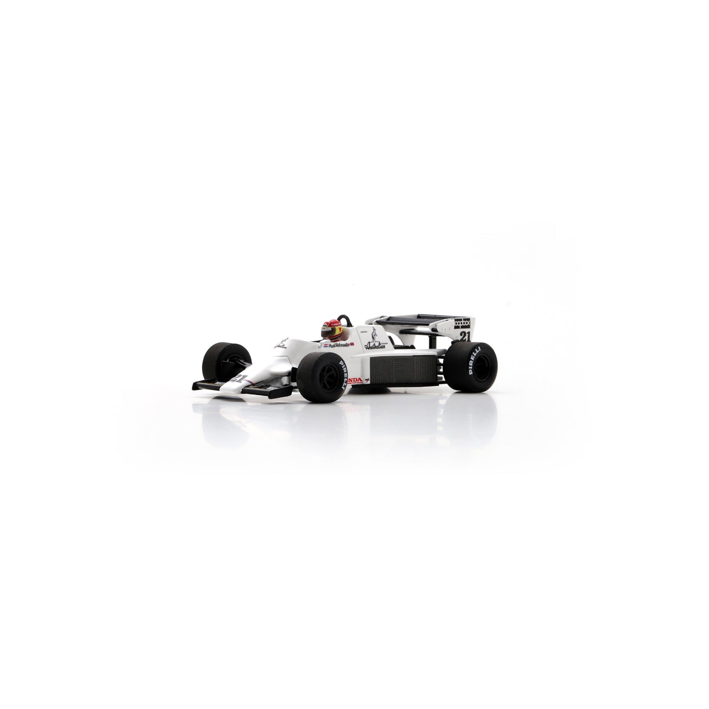 Spark S3928 1:43 - Spirit 101 No.21 British GP 1984 Huub Rothengatter