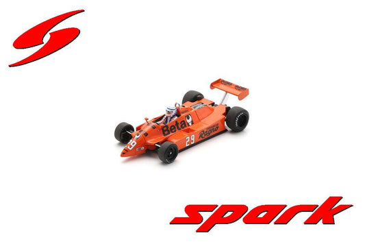 PRECOMMANDE - Spark S4327 1/43 - Arrows A3 No.29 6th South African GP 1981 Riccardo Patrese