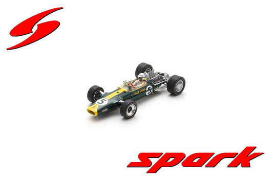 PRECOMMANDE - Spark S4827 1/43 - Lotus 49 No.5 Canadian GP 1967 Eppie Wietzes
