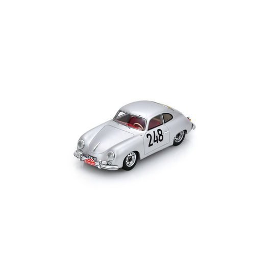 Spark S6137 1:43 - Porsche 356 1500 No.248 Rally Monte Carlo 1955 M. Nathan - H. Schellhaas