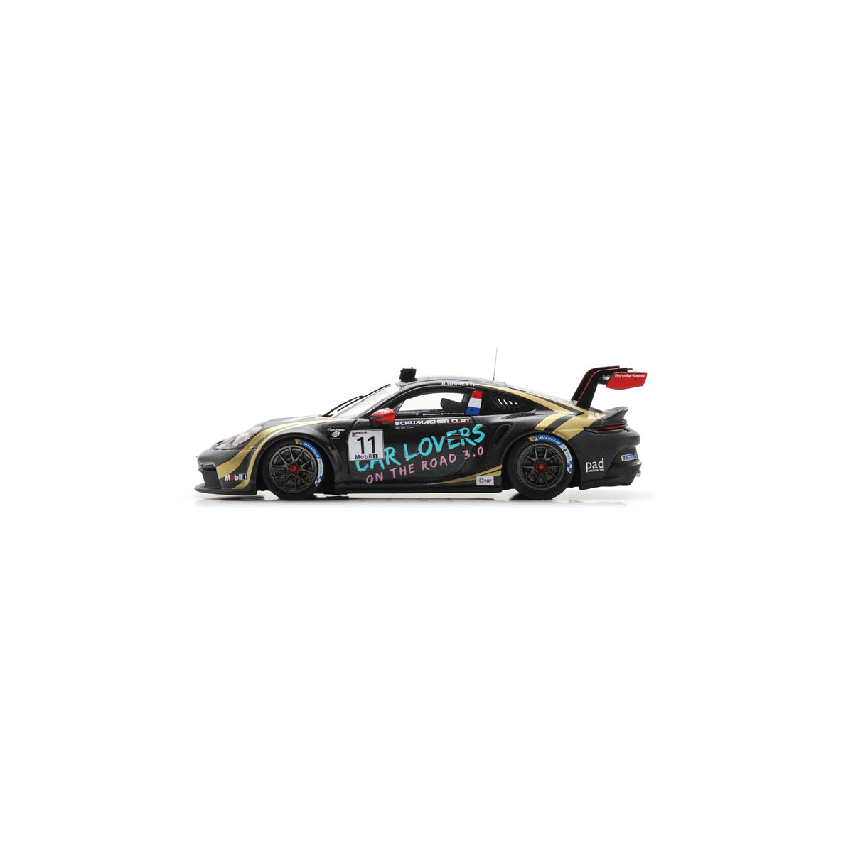 Spark S6339 1:43 - Porsche 911 GT3 Cup No.11 Supercup Driver and Team Champion 2025 Alessandro Ghiretti