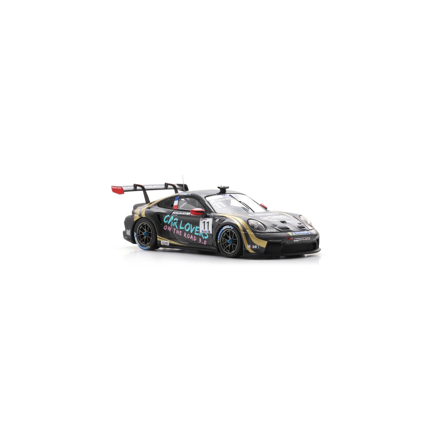 Spark S6339 1:43 - Porsche 911 GT3 Cup No.11 Supercup Driver and Team Champion 2025 Alessandro Ghiretti