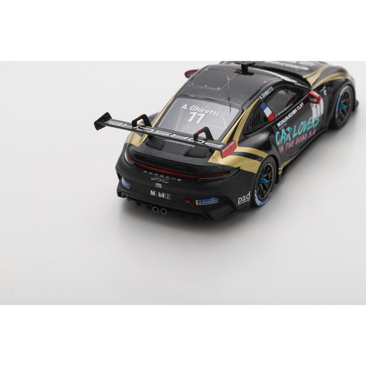 Spark S6339 1:43 - Porsche 911 GT3 Cup No.11 Supercup Driver and Team Champion 2025 Alessandro Ghiretti