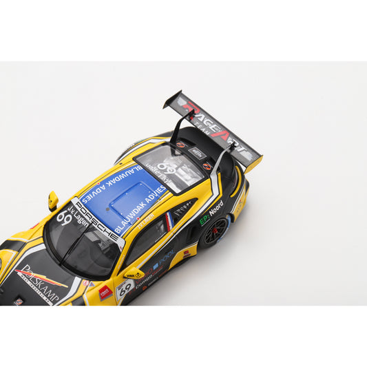 Spark S6340 1:43 - Porsche 911 GT3 Cup No.69 Porsche Carrera Cup Benelux Champion 2025 Jaap van Lagen