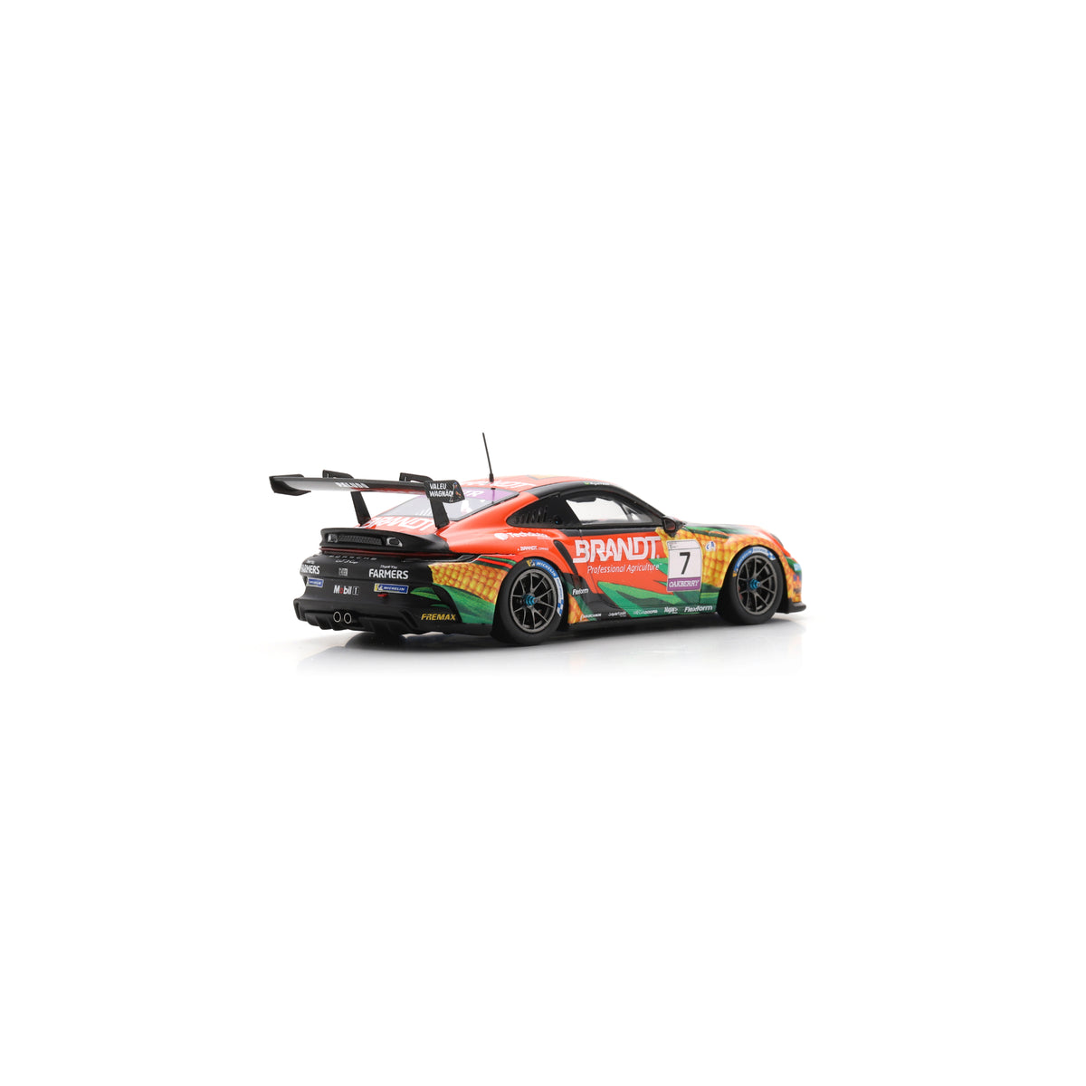 Spark S6342 1:43 - Porsche 911 GT3 Cup No.7 Porsche Carrera Cup Brazil Champion 2025 Miguel Paludo