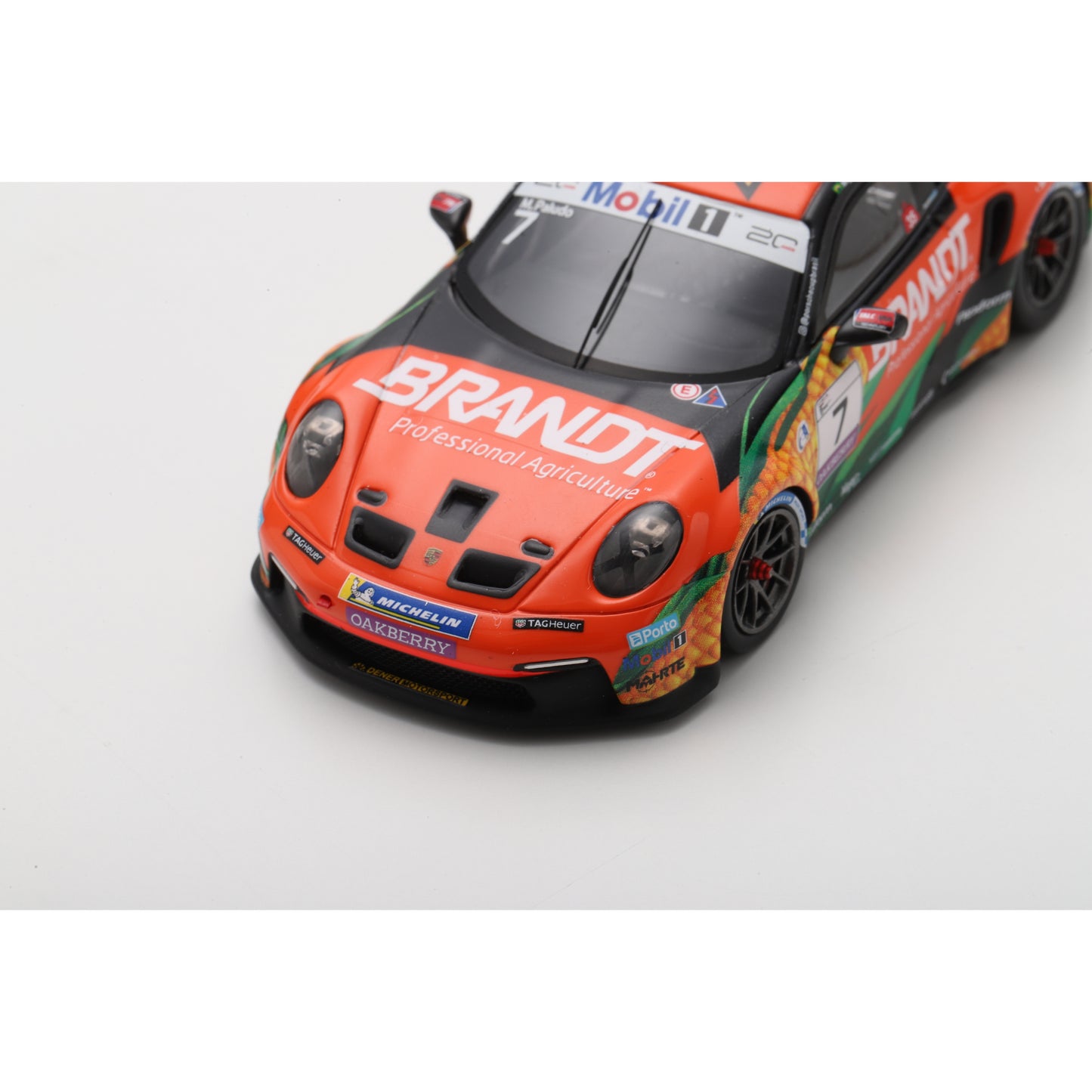 Spark S6342 1:43 - Porsche 911 GT3 Cup No.7 Porsche Carrera Cup Brazil Champion 2025 Miguel Paludo