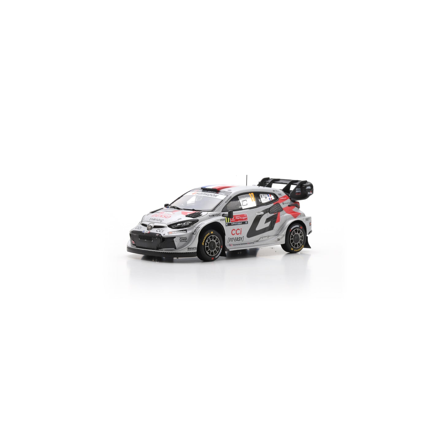 Spark S6901 1:43 - TOYOTA GR Yaris Rally1 N°17 TOYOTA GAZOO RACING WRT - Winner Rallye Portugal 2025 S. Ogier – V. Landais
