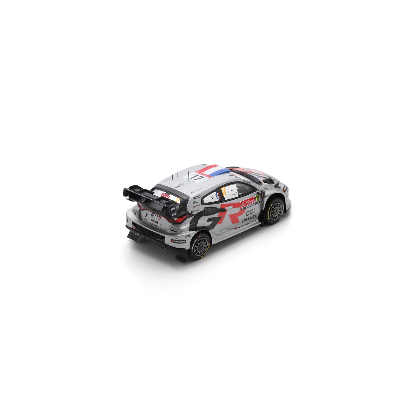 Spark S6901 1:43 - TOYOTA GR Yaris Rally1 N°17 TOYOTA GAZOO RACING WRT - Winner Rallye Portugal 2025 S. Ogier – V. Landais