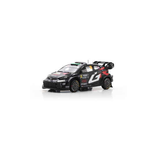 Spark S6902 1:43 - TOYOTA GR Yaris Rally1 N°33 TOYOTA GAZOO RACING WRT - 100ème TGR WRC Events Winner Rallye Safari 2025 - E. Evans – S. Martin