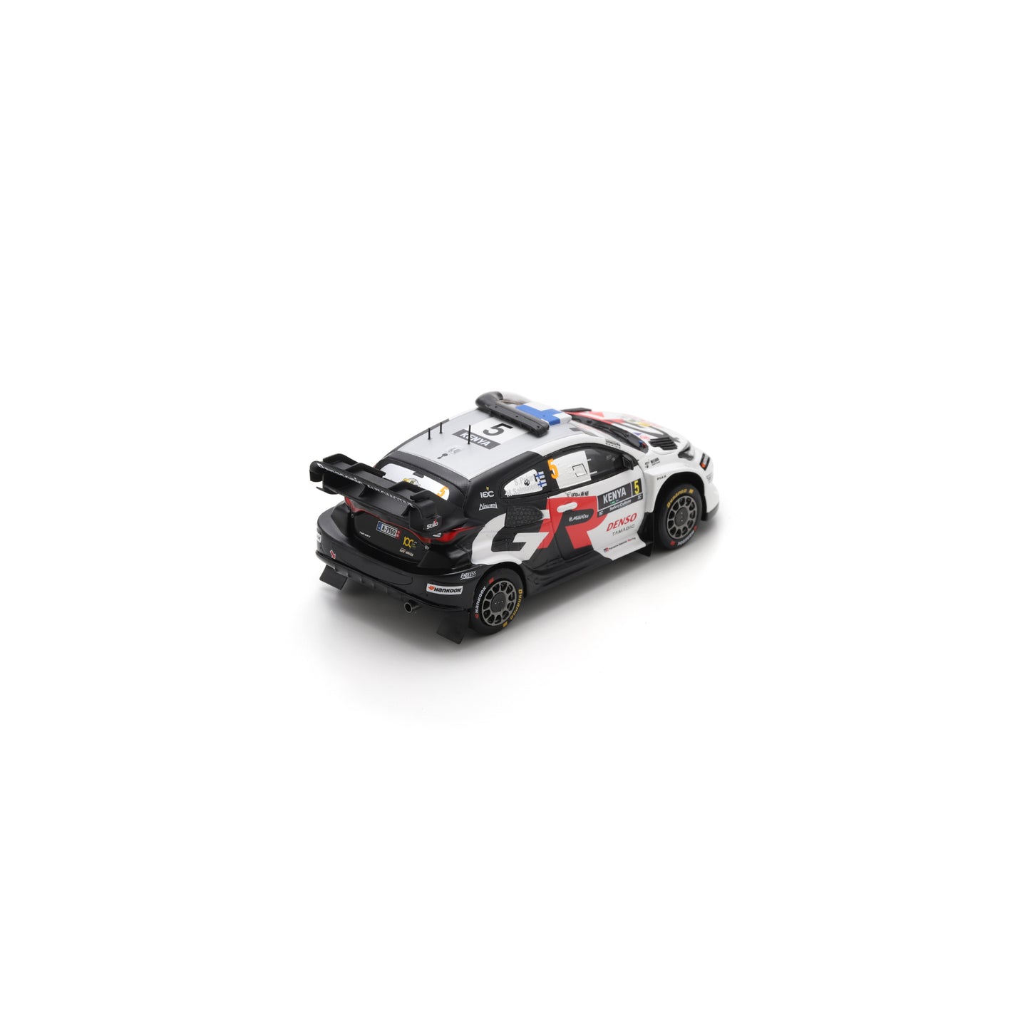 Spark S6903 1:43 - TOYOTA GR Yaris Rally1 N°5 TOYOTA GAZOO RACING WRT - 4th Safari Rally 2025 S. Pajari – M. Salminen 