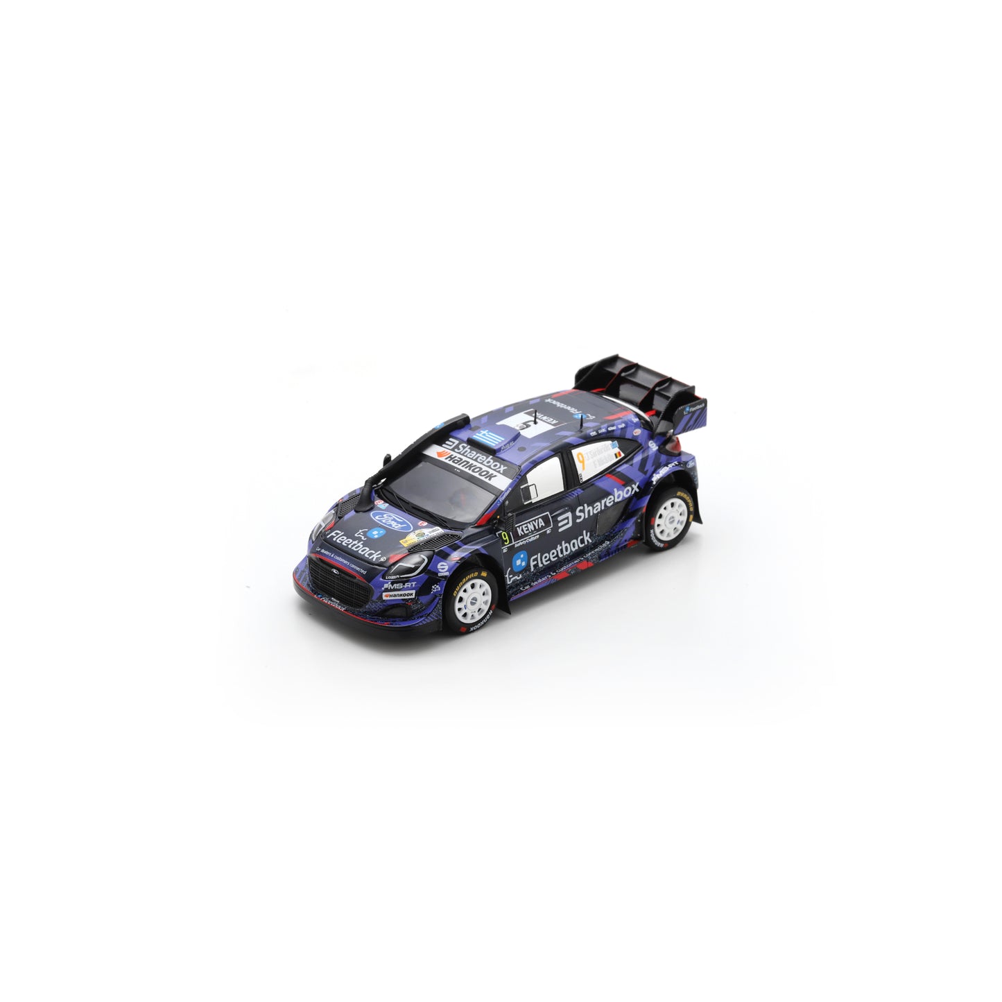Spark S6905 1/43 - FORD PUMA Rally1 N°9 M-Sport Rallye Safari 2025 - J. Serderedis - F. Miclotte 