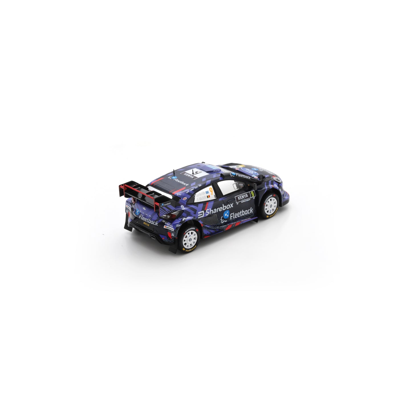 Spark S6905 1/43 - FORD PUMA Rally1 N°9 M-Sport Rallye Safari 2025 - J. Serderedis - F. Miclotte 