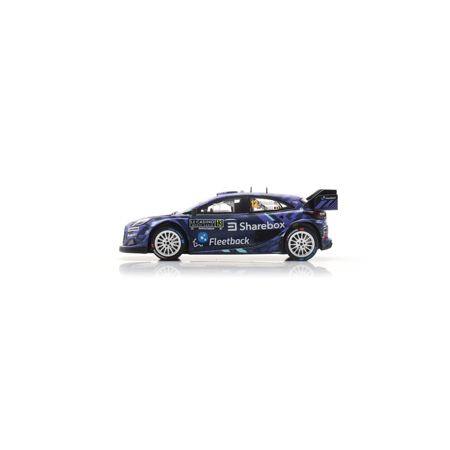Spark S6919 1:43 - FORD Puma Rally1 N°13 M-SPORT FORD WORLD RALLY TEAM Rallye Monte Carlo 2026 G. Munster - L. Louka
