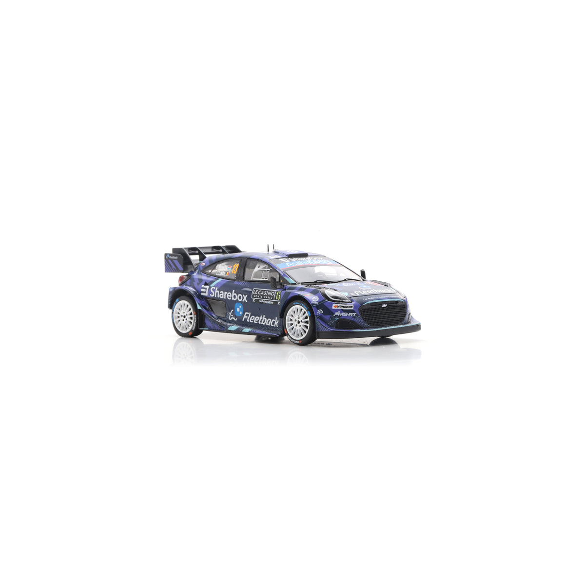 Spark S6919 1:43 - FORD Puma Rally1 N°13 M-SPORT FORD WORLD RALLY TEAM Rallye Monte Carlo 2026 G. Munster - L. Louka