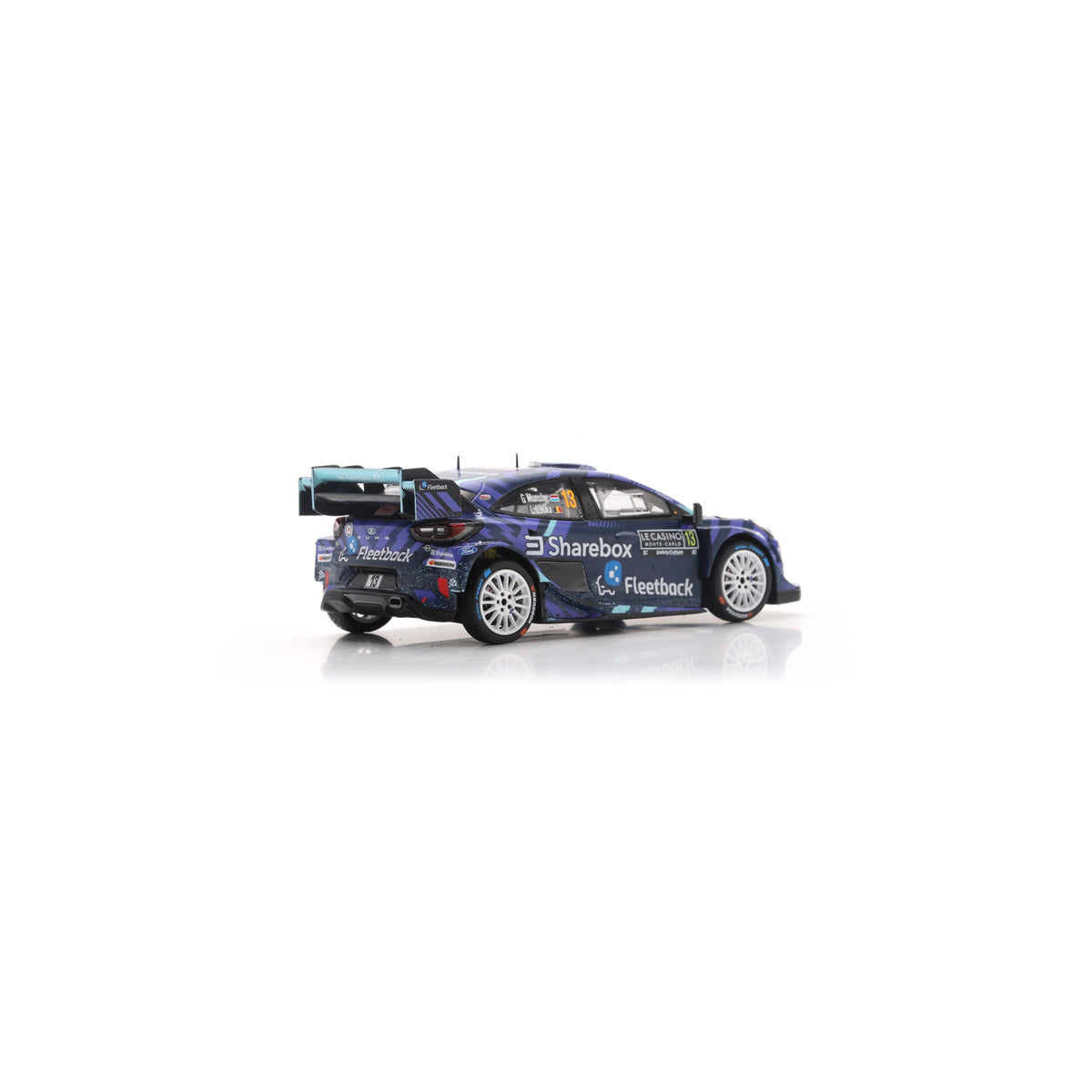 Spark S6919 1:43 - FORD Puma Rally1 N°13 M-SPORT FORD WORLD RALLY TEAM Rallye Monte Carlo 2026 G. Munster - L. Louka