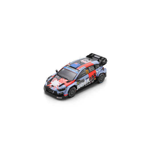 Spark S6921 1:43 - HYUNDAI i20 N Rally1 N°20 HYUNDAI SHELL MOBIS WORLD RALLY TEAM Rallye Monte Carlo 2026 H. Paddon - J. Kennard