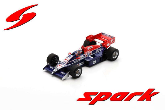 PRECOMMANDE - Spark S7418 1/43 - Ligier JS23 No.25 British GP 1984 François Hesnault
