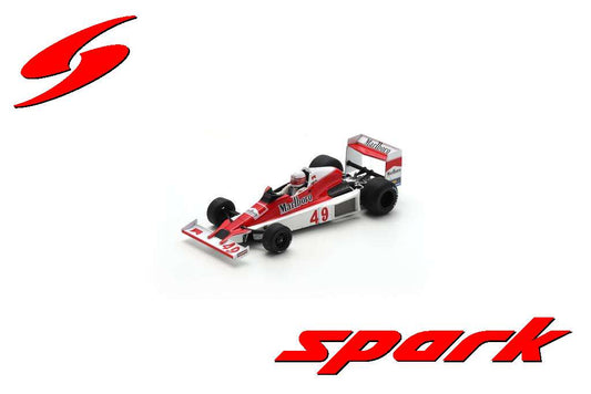 PRECOMMANDE - Spark S7472 1/43 - Williams FW06 No.49 Race of Champions 1979 Giacomo Agostini