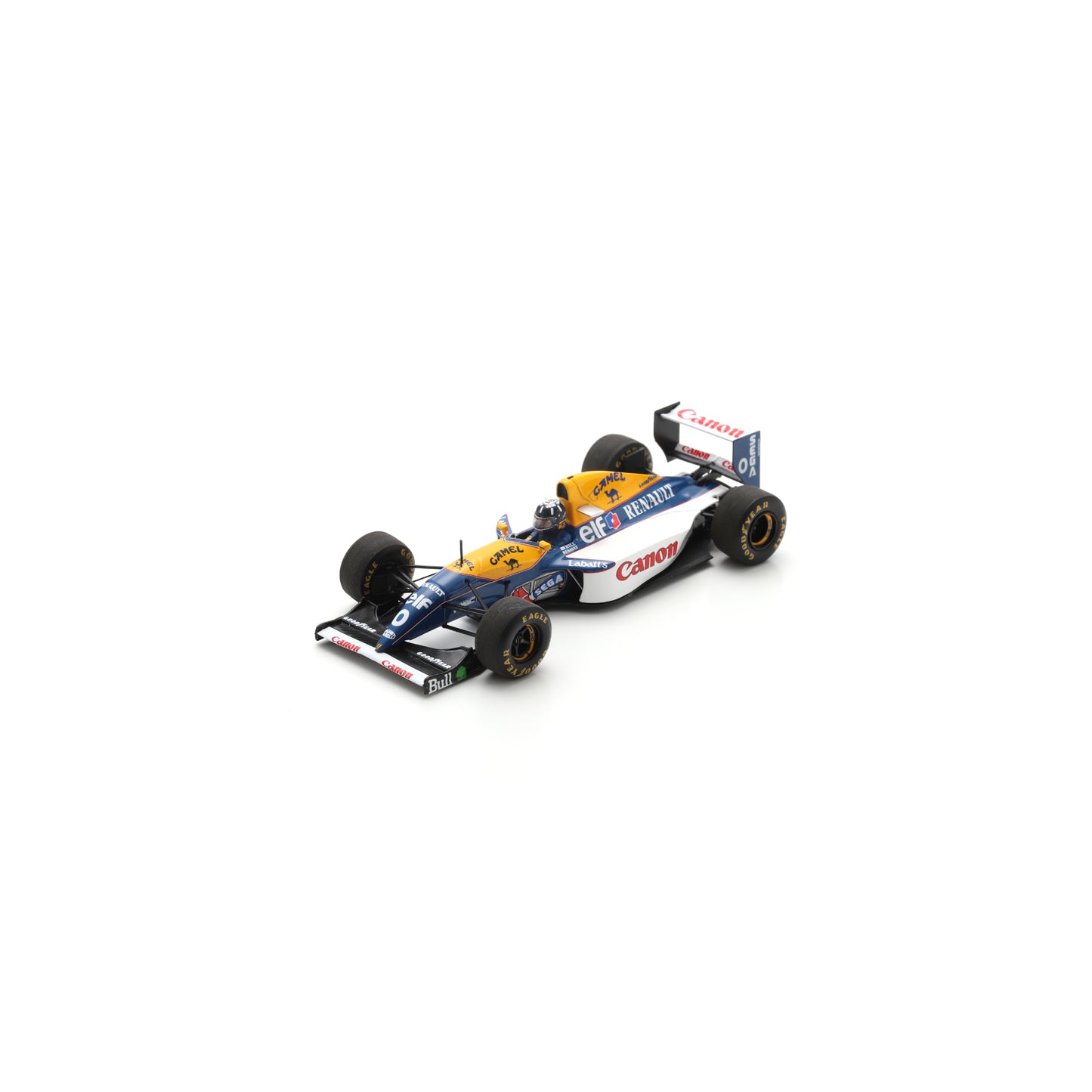 PRECOMMANDE - Spark S7478 1:43 - Williams FW15C No.0 Winner Belgium GP 1993 Damon Hill