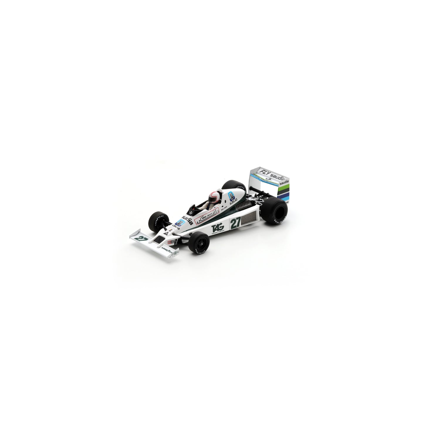 Spark S7496 1/43 - Williams FW06 No.27 Long Beach GP 1979 Alan Jones 