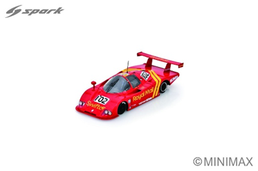 PRECOMMANDE - Spark S8227 1:43 - Ecosse C 286 No.102 8th Le Mans 24H 1987 D. Leslie - R. Mallock - M. Duez