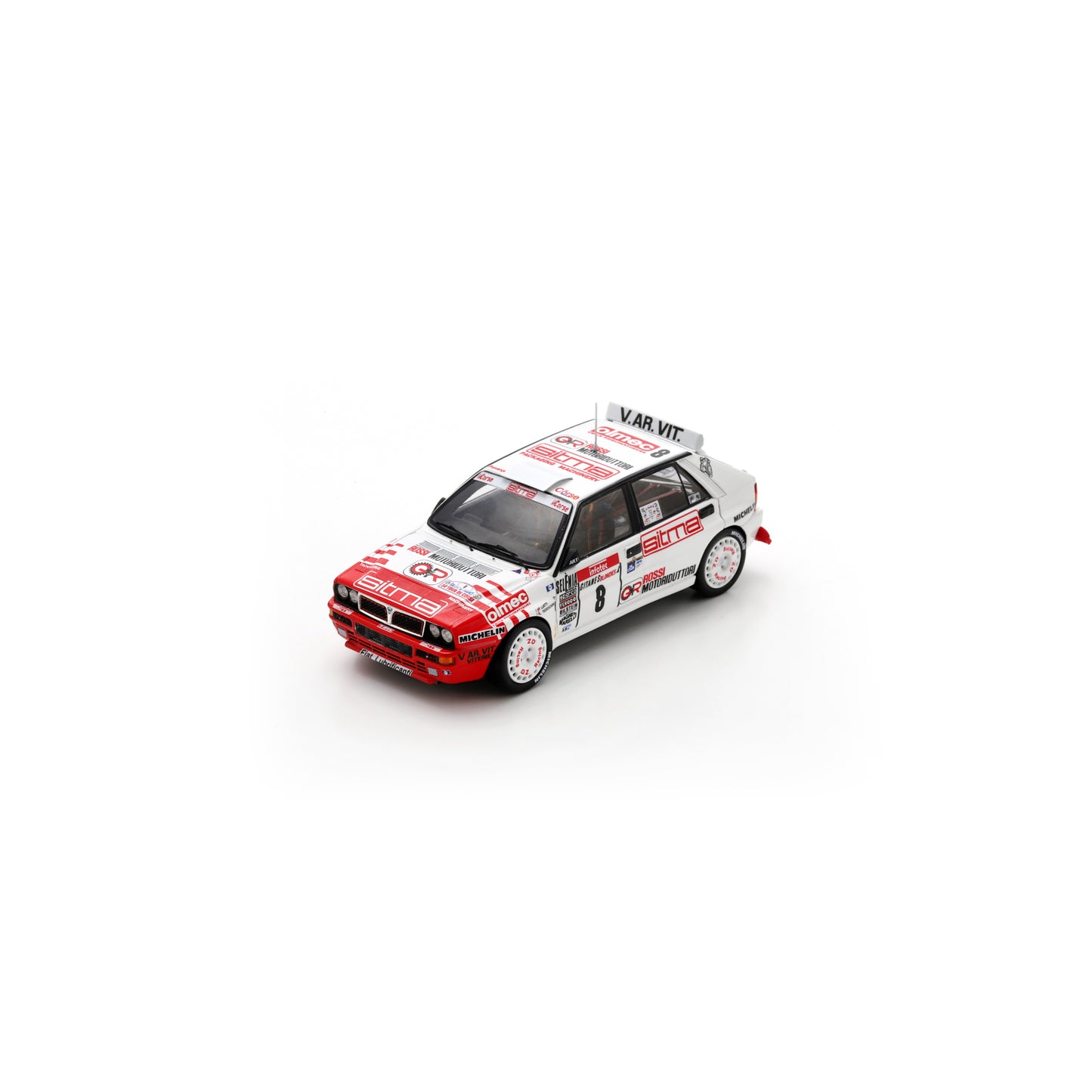 Spark S9020 1:43 - Lancia Delta HF Integrale EVO No.8 8th Tour de Corse - Rally de France 1992 P. Liatti - L. Tedeschini