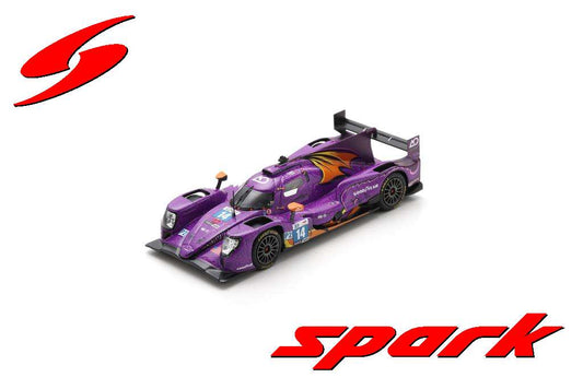 Spark S9132 1:43 - Oreca 07 - Gibson No.14 AO by TF Le Mans 24H 2024 PJ Hyett - L. Delétraz - A. Quinn
