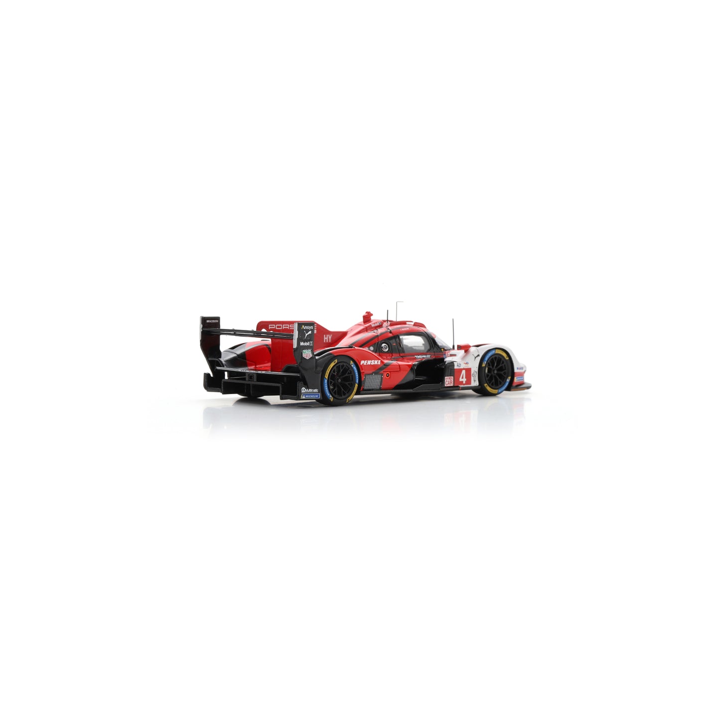 Spark S9256 1:43 - PORSCHE 963 N°4 - PORSCHE PENSKE MOTORSPORT - 8th Le Mans 24H 2025  F. Nasr - N. Tandy - P. Wehrlein