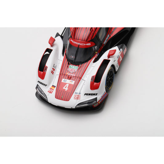 Spark S9256 1:43 - PORSCHE 963 N°4 - PORSCHE PENSKE MOTORSPORT - 8th Le Mans 24H 2025  F. Nasr - N. Tandy - P. Wehrlein