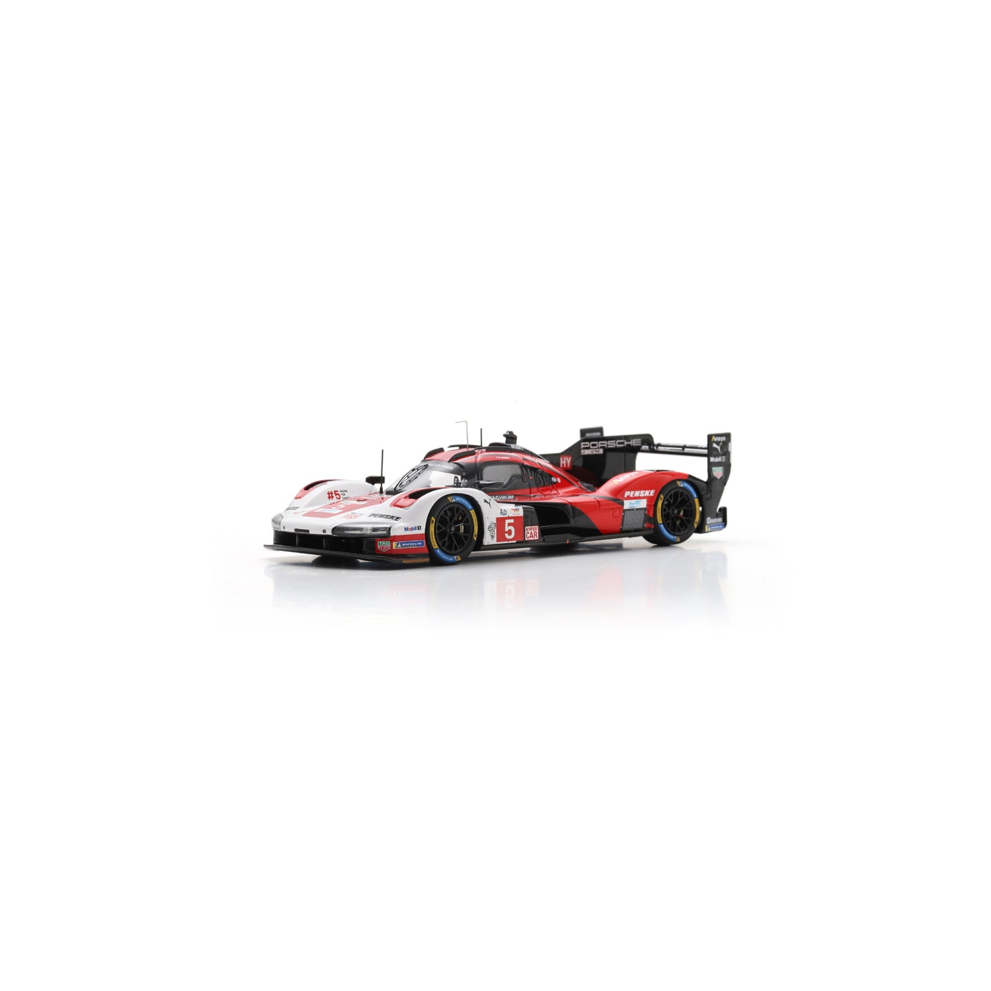 Spark S9257 1:43 - PORSCHE 963 N°5 - PORSCHE PENSKE MOTORSPORT - 6th Le Mans 24H 2025  J. Andlauer - M. Christensen - M. Jaminet