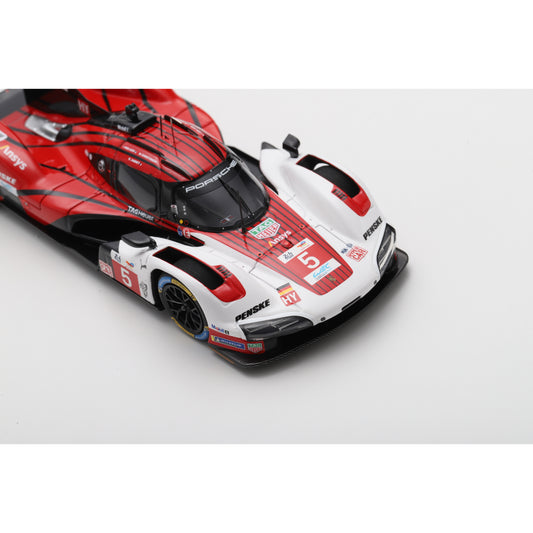Spark S9257 1:43 - PORSCHE 963 N°5 - PORSCHE PENSKE MOTORSPORT - 6th Le Mans 24H 2025 J. Andlauer - M. Christensen - M. Jaminet 