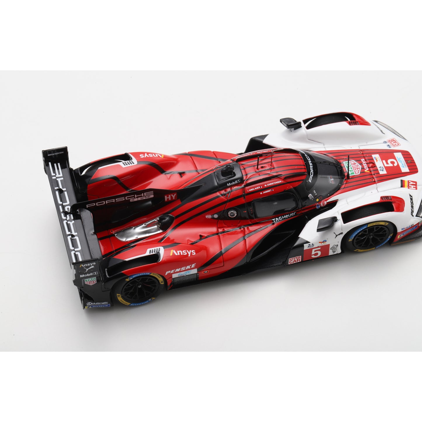 Spark S9257 1:43 - PORSCHE 963 N°5 - PORSCHE PENSKE MOTORSPORT - 6th Le Mans 24H 2025  J. Andlauer - M. Christensen - M. Jaminet