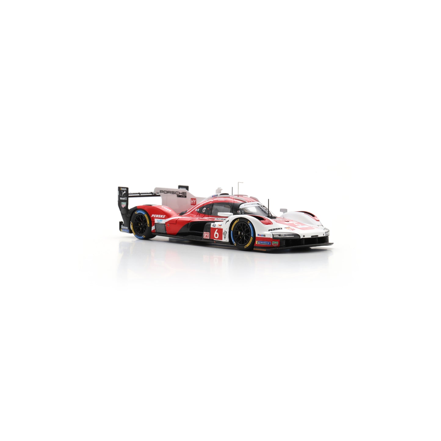Spark S9258 1:43 - PORSCHE 963 N°6 - PORSCHE PENSKE MOTORSPORT - 2nd Le Mans 24H 2025 K. Estre - L. Vanthoor - M. Campbell 