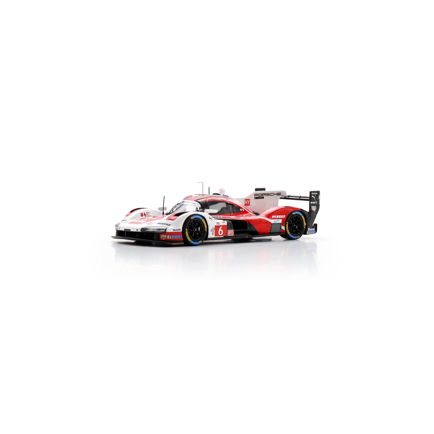 Spark S9258 1:43 - PORSCHE 963 N°6 - PORSCHE PENSKE MOTORSPORT - 2nd Le Mans 24H 2025 K. Estre - L. Vanthoor - M. Campbell 