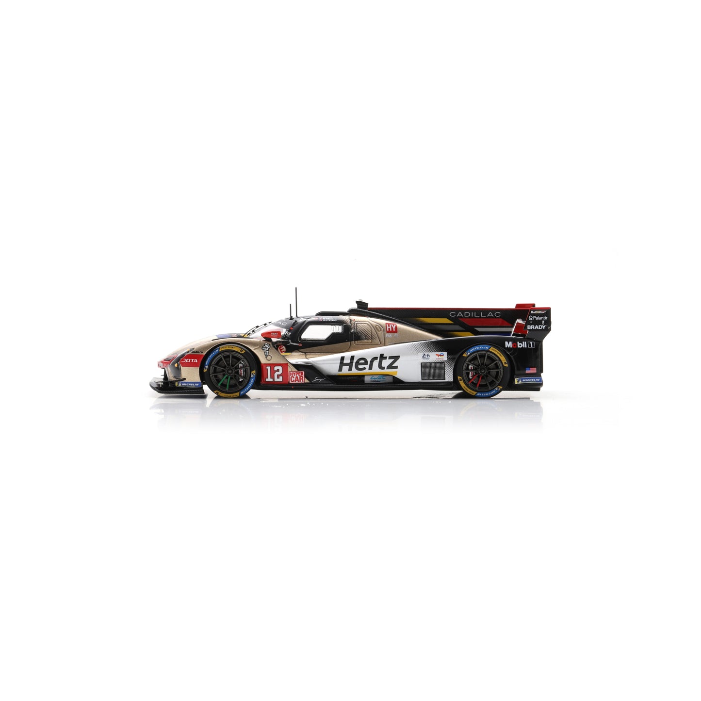 Spark S9261 1:43 - CADILLAC V-Series.RN°12 - CADILLAC HERTZ TEAM JOTA - 4th Le Mans 24H 2025 W. Stevens - N. Nato - A. Lynn