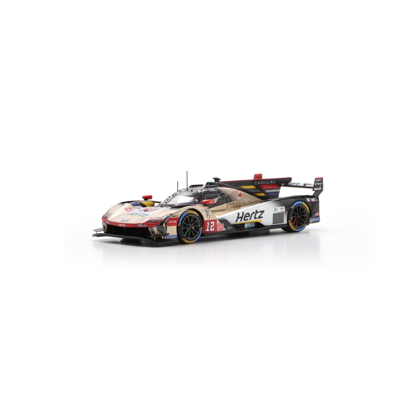 Spark S9261 1:43 - CADILLAC V-Series.RN°12 - CADILLAC HERTZ TEAM JOTA - 4th Le Mans 24H 2025 W. Stevens - N. Nato - A. Lynn